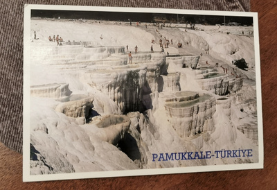 PAMUKKALE (HIERAPOLIS) - TURKIYE, TURKKI, kulkenut postik.