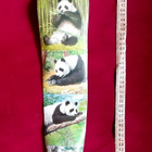 Seinäkello rannekello .Aihe Panda hieno - pikkukuva 1