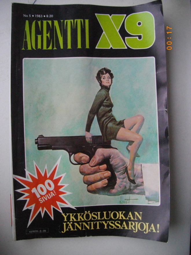 Agentti X9 Nro 5/1983 (25.2)