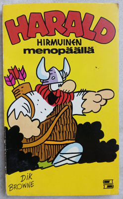 Harald pokkari Hirmuinen menopäällä