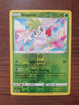 Pokemon Shaymin 015/185 Reverse holo rare