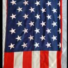 USA:n laiva lippu (123 x 235 cm) - pikkukuva 1