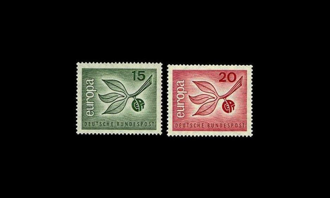 Saksa 483-4 ** Europa (1965)