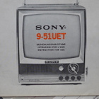 TV SONY käyttöohjeet ja muuta,,, matka TV , ostettu v 1968 - pikkukuva 1