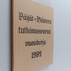 Päijät-Hämeen tutkimusseuran vuosikirja 1982 - pikkukuva 1