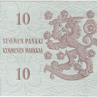 10 Markkaa 1963 Litt.A AA-sarjaa, kl.8-9 - pikkukuva 2