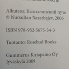 Nursultan Nazarbajev - Kazakstanin tie (sid.) - pikkukuva 2