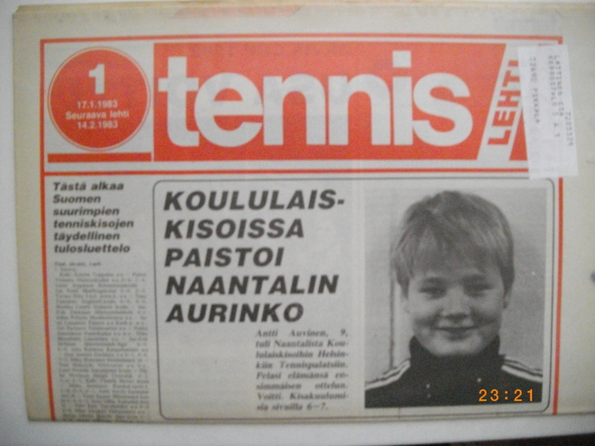 Tennis lehti Nro 1/1983 (31.5)