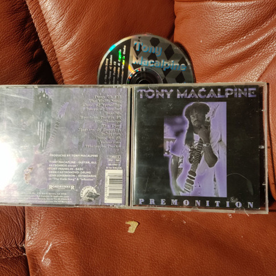 TONY MACALPINE -premonition CD.