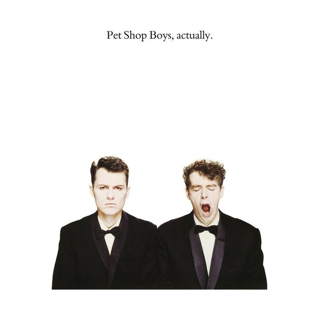 PET SHOP BOYS: Actually (LP), 1987, mm. It´s a sin