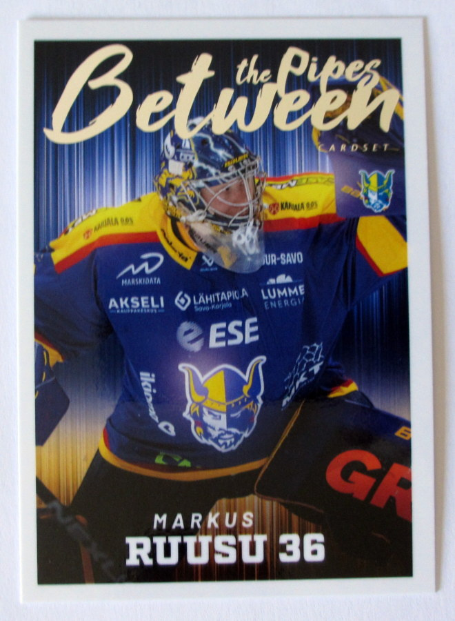 MARKUS RUUSU Jukurit Between the pipes Cardset 2023-24