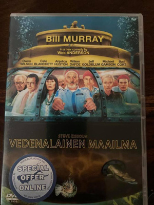 Bill Murray- Vedenalainen maailma dvd