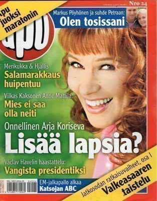 Apu n:o 24 2004 Arja Koriseva. Anne Mattila Hjallis & Meriku