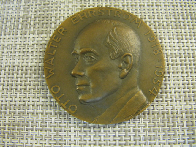 Otto Walter Ehrström mitali 1954 /Aarre Aaltonen 1954.