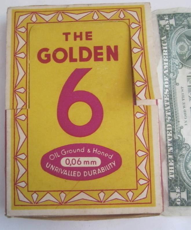 VANHA Täysi Pakka Partateriä The Golden 6 20x5=100 kpl