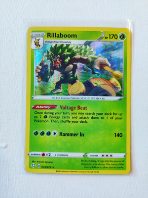Rillaboom Holo Rare