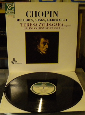 Frédéric Chopin – Mélodies / Songs / Lieder Op.74