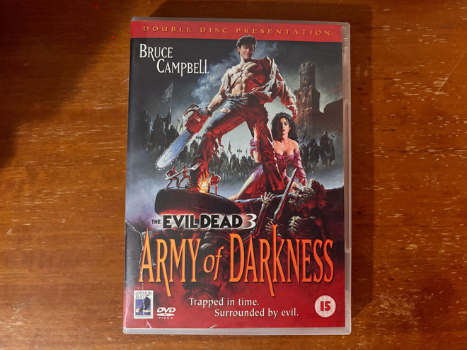 The Evil Dead 3 Army of Darkness DVD
