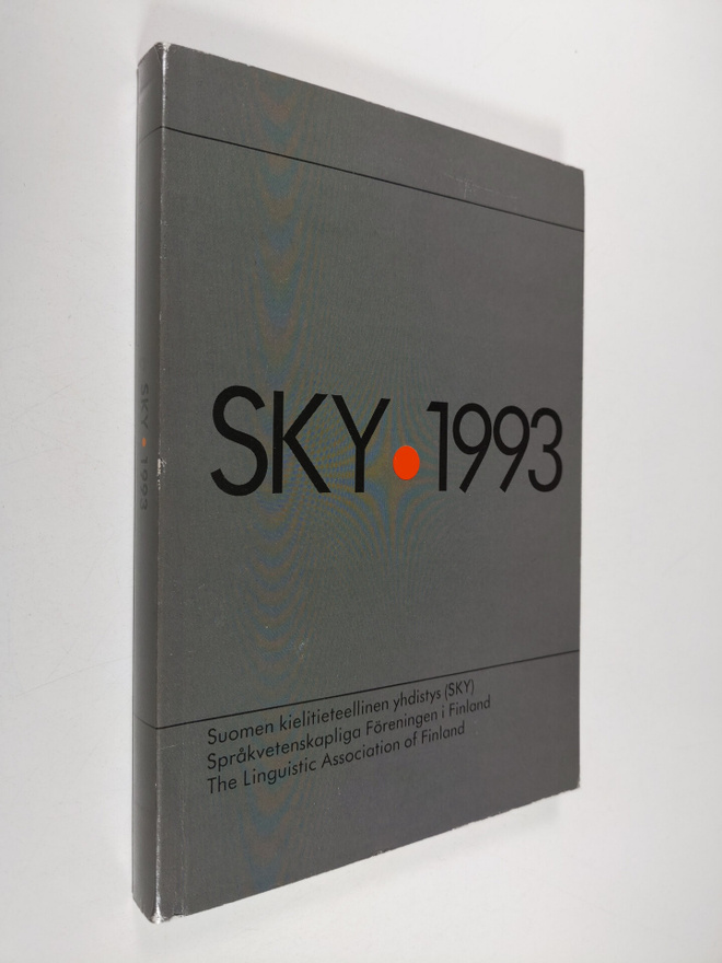 SKY 1993 : Suomen kielitieteellisen yhdistyksen vuosikirj...
