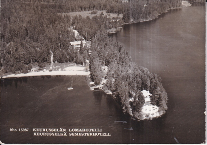 Keurusselän Lomahotelli . Karhumäki N:o 15987 ,  e203