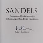 Robert Brantberg : Sandels : Sotamarsalkka ja suurmies Jo... - pikkukuva 3