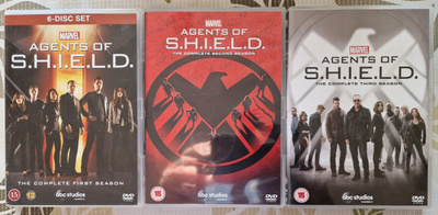 MARVEL - Agents of S.H.I.E.L.D. kaudet 1 - 3 - DVD Boxit