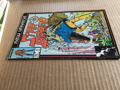 MARVEL THE STAR BRAND 4/1987 HYVÄ
