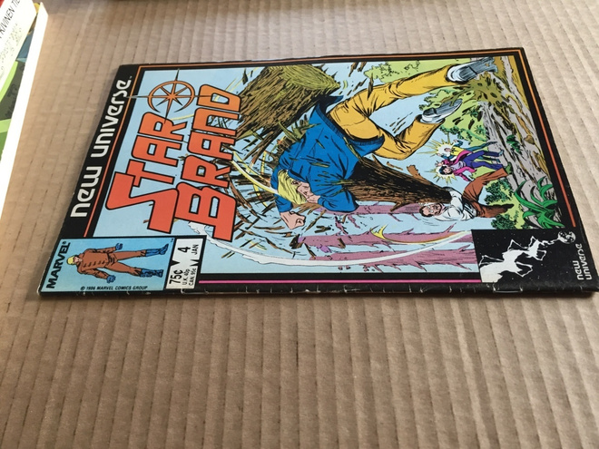 MARVEL THE STAR BRAND 4/1987 HYVÄ