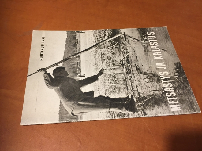 METSÄSTYS JA KALASTUS 4/1951 HYVÄ