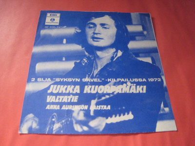 Jukka Kuoppamäki, single Valtatie (pelkät kannet)