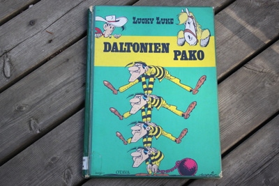 Lucky Luke Daltonien pako (kovakantinen) A4