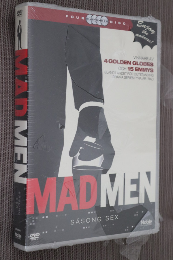 4DVD Mad Men kausi 6 ( 2013 uusi )