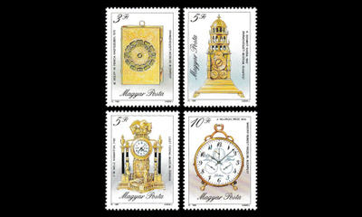 Unkari 4120-3 ** Vanhat kellot (1990)