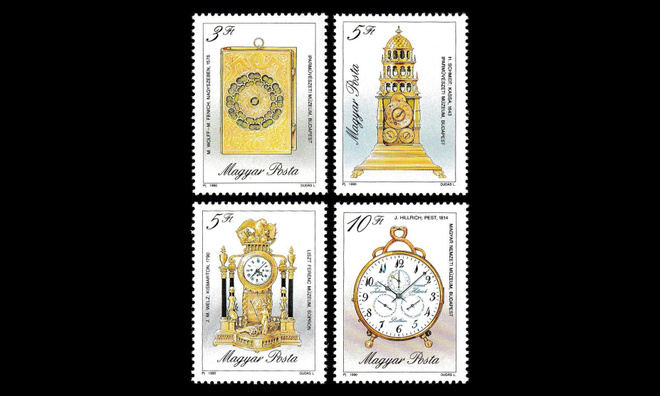 Unkari 4120-3 ** Vanhat kellot (1990)
