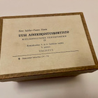 Vanha ainekirjoituskortisto vuodelta 1952 - pikkukuva 1