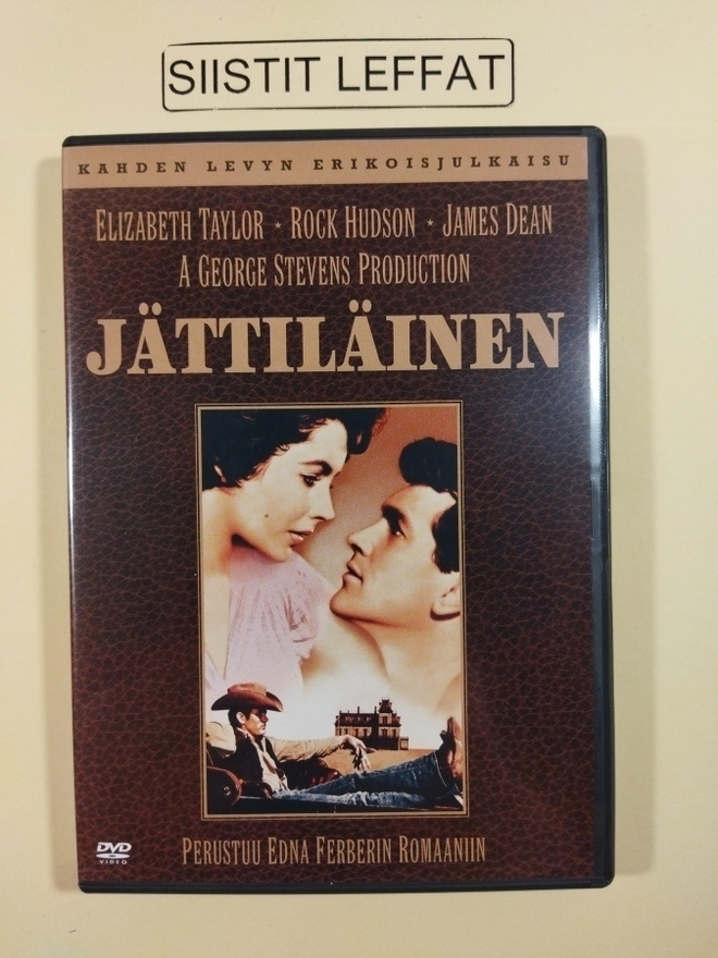 2 DVD) Giant - Jättiläinen (1956) James Dean