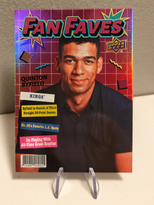 2026-27 Upper Deck Series 1 QUINTON BYFIELD Fan Faves #FF-32