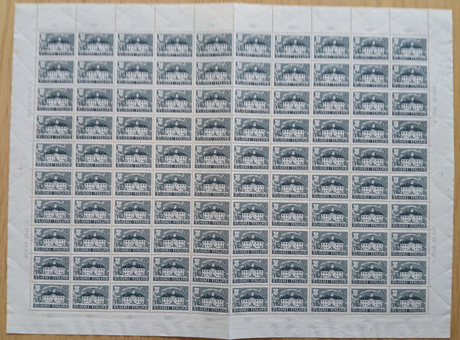 3.12.1946 Porvoon 600-vuotisjuhla, 5mk arkki. LAPE 319**