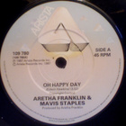 ARETHA FRANKLIN :: OH HAPPY DAY/THE LORD'S PRAYER:VINYYLI 7" - pikkukuva 4