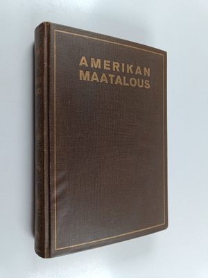 Bertel Bockström : Amerikan maatalous : kuvauksia Yhdysva...