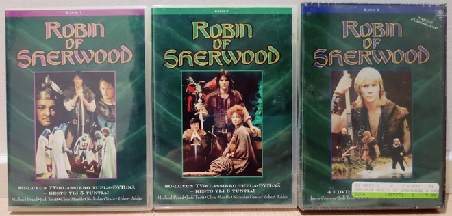 Robin of Sherwood (1984) koko sarja! Suomikannet