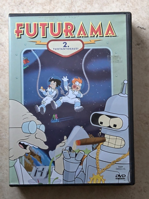 Futurama, kausi 2, 4 x DVD.