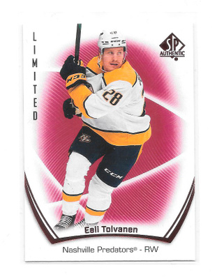 2021-22 SP Authentic Limited Red #8 Eeli Tolvanen