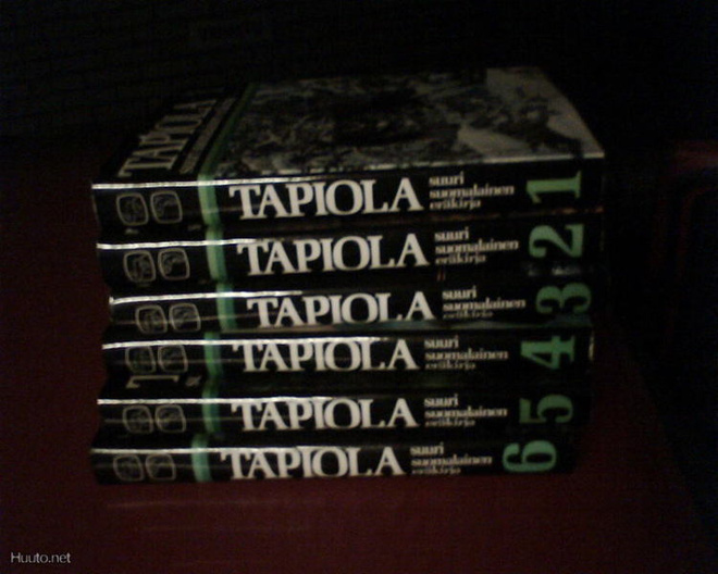 Tauno V. Mäki ym. TAPIOLA 1-6 ( 1981-1982 ) Sis.pk:t