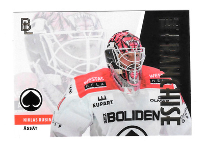 2024-25 Blueline The Franchise Gold /500 Niklas Rubin