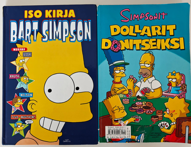 Simpsonit kirjat: Dollarit donitseiksi + Bart Simpson