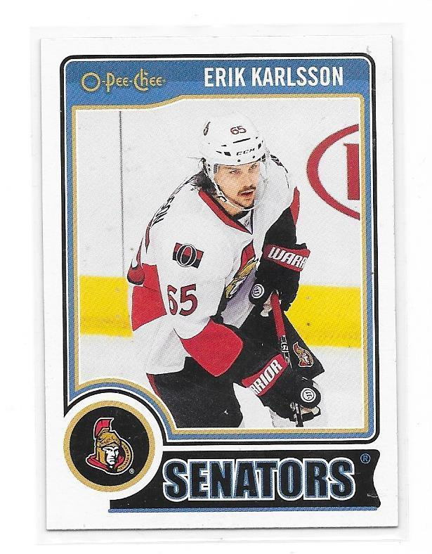 2014-15 OPC #139 Erik Karlsson Ottawa Senators