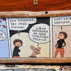 JUBA, Viivi ja Wagner taulu, palapelistä tehty - pikkukuva 1