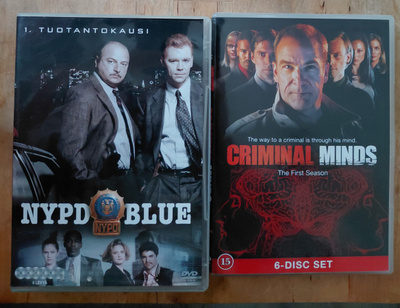 NYPD Blue - Kausi 1 + Criminal Minds - Kausi 1