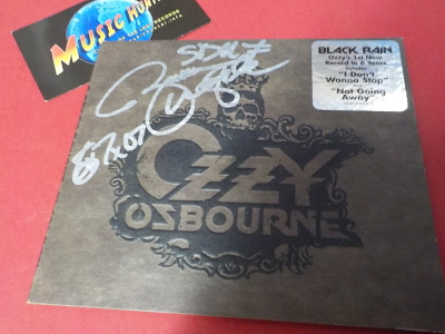 OZZY OSBOURNE - BLACK RAIN CD KOLMELLA NIMMARILLA